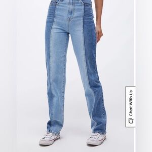 PacSun Two-Tone '90s Boyfriend Jeans